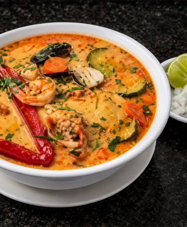 Soups & Seafood at Pupusas Locas