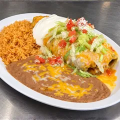 Burrito Plate or Chimichanga Plate (CHM)